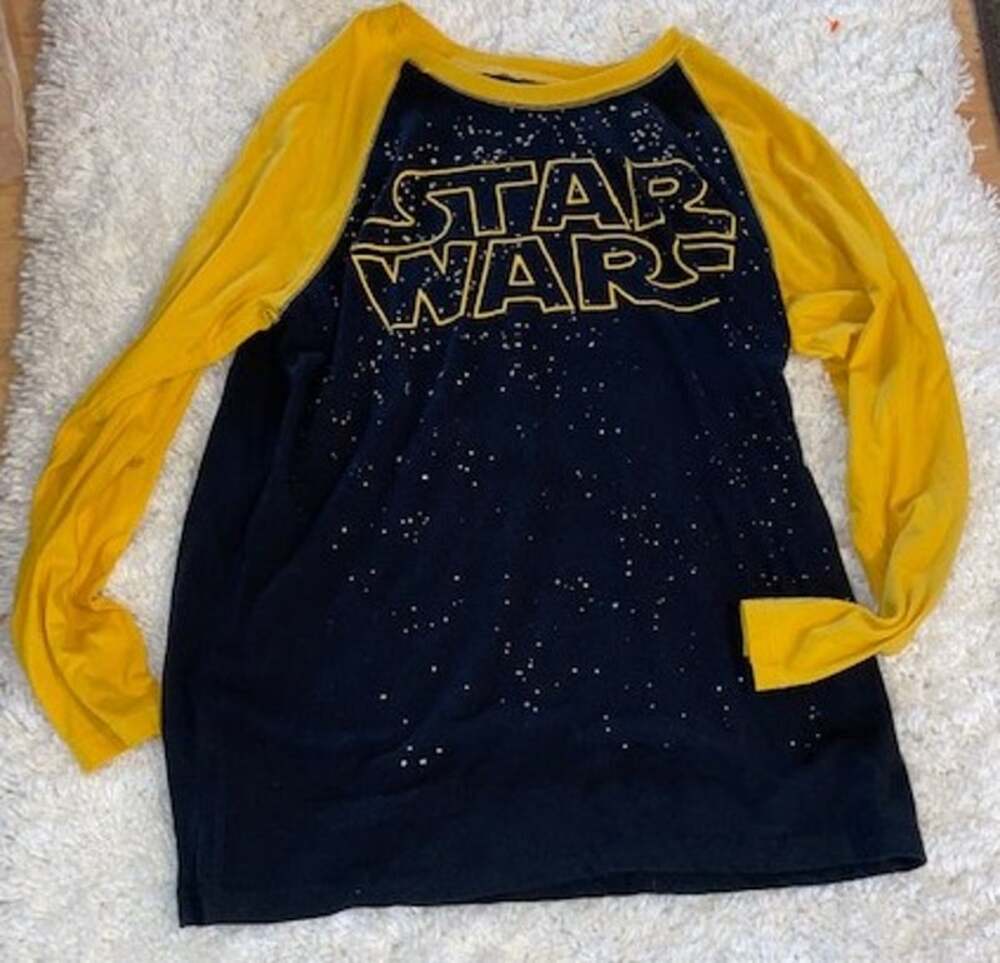 Star Wars Baseball shirt Sz S EUC